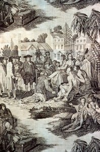 Tratado de William Penn con los indios (Amueblar tela) de John Boydell