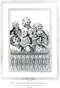 Para el beneficio de la Sra. Jordan, 1787 de John Boyne