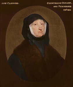 Lady Ann Clifford, Condesa de Dorset y Pembroke (d.1675) de John Bracken