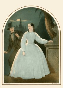 Mujer de blanco de John Brandard