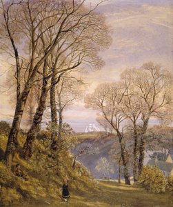 Febrero en la Isla de Wight, 1866 de John Brett