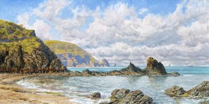 Cala del Bosque, Bahía de Cardigan, 1883 de John Brett