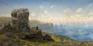 Perspectivas Doradas, Pozo de Santa Catalina, Lands End, Cornwall, 1881