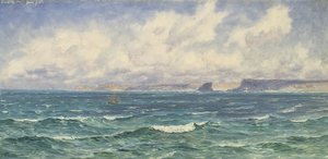 Paisaje marino de John Brett