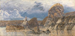 Los bajos de Hareslade Cove, Gower de John Brett