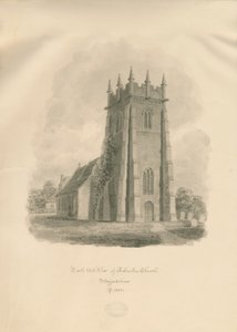 Iglesia de Adbaston de John Buckler