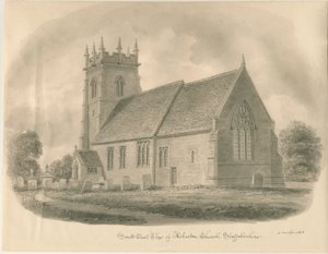 Iglesia de Adbaston de John Buckler
