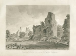 Castillo de Alton y "Nueva Escuela Conventual", 1847 de John Buckler
