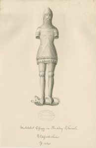 Monumentos de Audley - "Caballero de Audley" de John Buckler