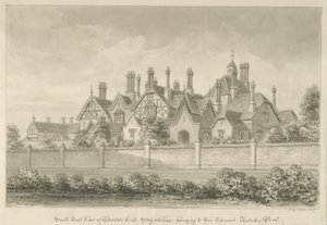 Barton under Needwood - "Barton Hall" de John Buckler