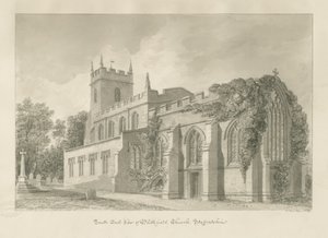 Iglesia de Blithfield de John Buckler