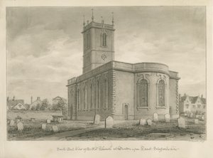 Burton-upon-Trent - Iglesia Antigua de John Buckler