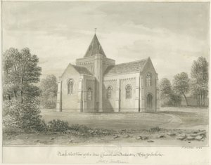 Butterton - Iglesia de St. Thomas de John Buckler