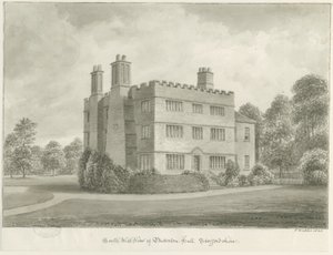 Butterton Hall de John Buckler