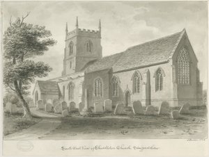 Iglesia de Cheddleton de John Buckler