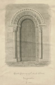 Iglesia de Codsall - Puerta Sur de John Buckler