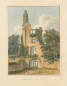 Dorset - Sherborne - Ruinas del castillo, 1802 de John Buckler