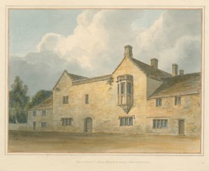 Dorset - Sherborne - La Sede del Abad de John Buckler