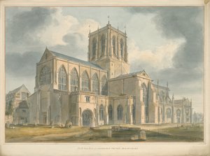 Dorset - Iglesia de Sherborne de John Buckler