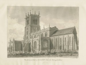 Iglesia de Eccleshall de John Buckler