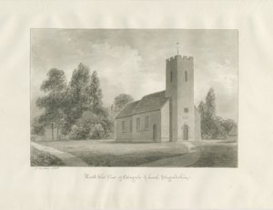 Iglesia de Edingale de John Buckler