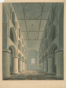 Essex - Abadía de Waltham - Interior de John Buckler