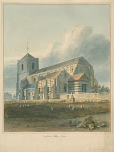Essex - Abadía de Waltham, 1802 de John Buckler