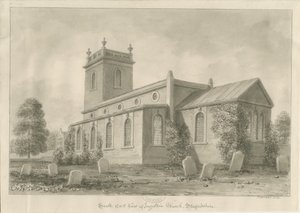 Iglesia de Ingestre de John Buckler