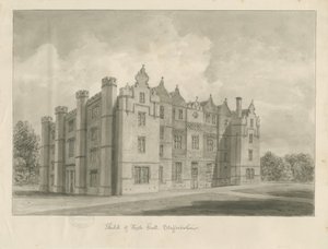 Keele Hall de John Buckler