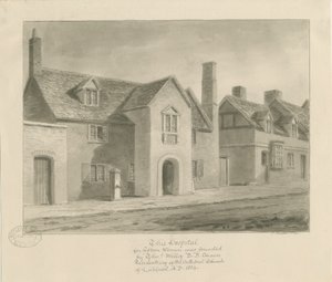 Lichfield - Hospital para Mujeres de John Buckler