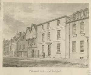 Lichfield - Biblioteca, 1833 de John Buckler