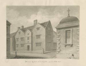Escuela de Menores, Lichfield de John Buckler