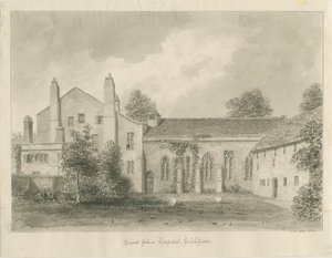 Lichfield - Hospital y Capilla de San Juan de John Buckler