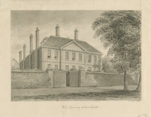 Lichfield - La Deanery en The Close de John Buckler