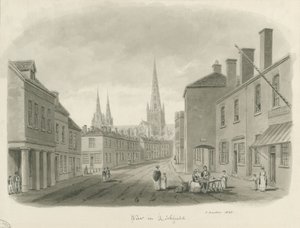 Lichfield - Vista de la calle