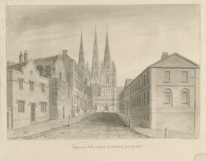 Catedral de Lichfield de John Buckler