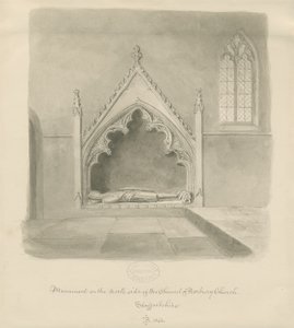 Iglesia de Norbury - Monumento a Ralph le Botiler