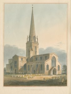 Oxfordshire - Iglesia de Bampton de John Buckler