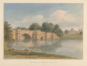 Oxfordshire - Blenheim - Puente de John Buckler