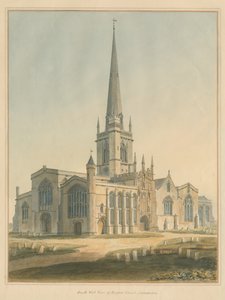Oxfordshire - Iglesia de Burford de John Buckler