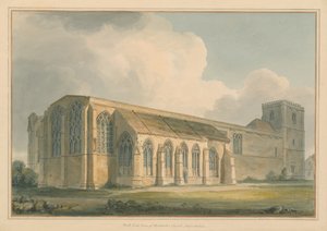 Oxfordshire - Iglesia de Dorchester, 1803 de John Buckler