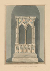 Oxfordshire - Iglesia de Stanton Harcourt - Monumento de John Buckler
