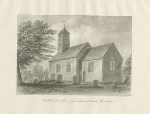 Patshull - Iglesia de Boningale de John Buckler