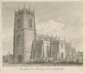 Iglesia de Penkridge, 1837 de John Buckler