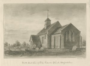 Iglesia de Pipe Ridware de John Buckler