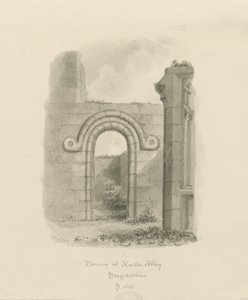 Abadía de Ranton [Priorato] - Restos de una puerta de John Buckler