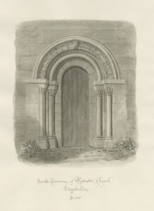 Iglesia de Rolleston - Puerta Norte