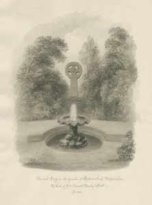 Rolleston Hall - Cruz antigua de John Buckler
