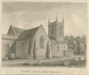Iglesia de Shenstone de John Buckler