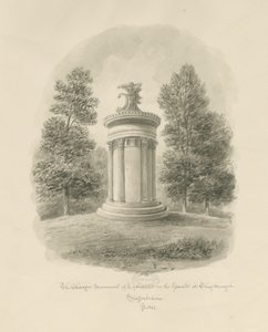 Shugborough - El Monumento Corágico de Lisícrates de John Buckler